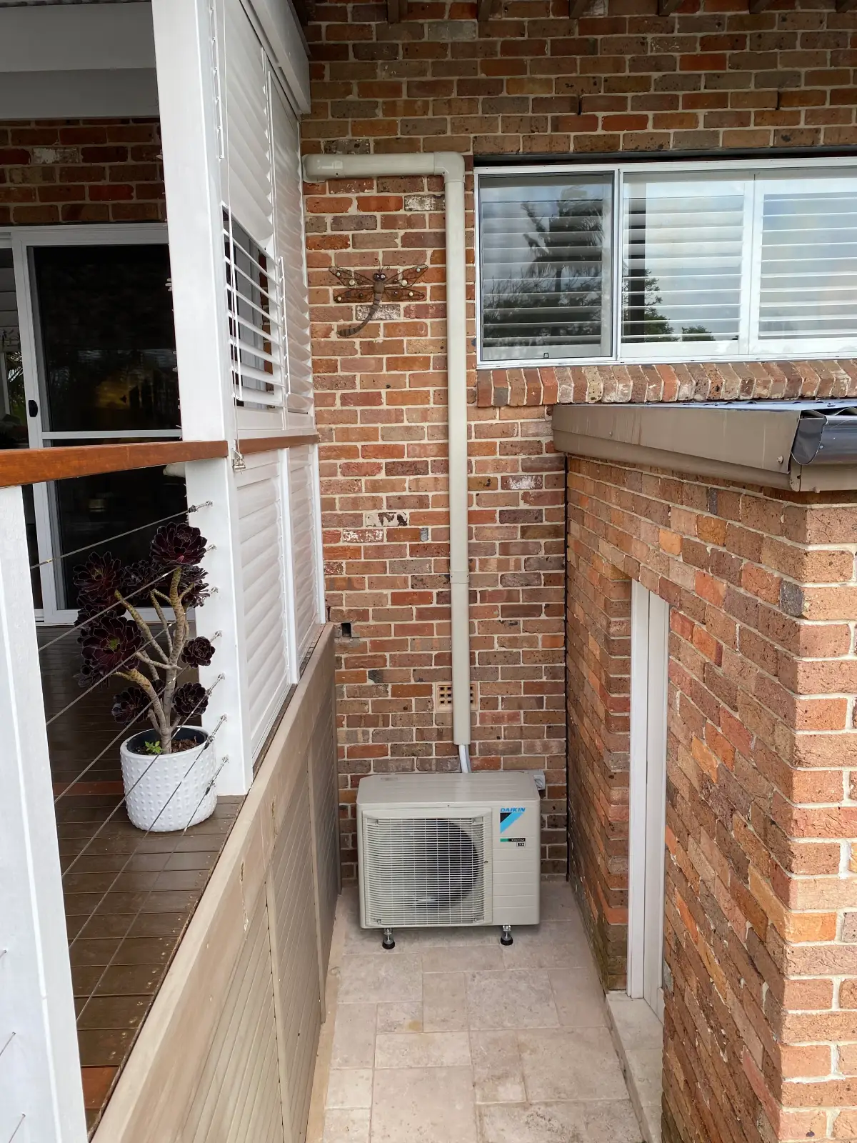 a new daikin split system install